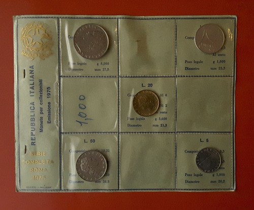 Serie valori 1975 - 5,