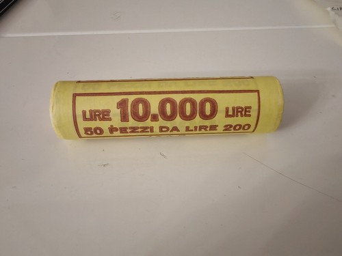 Rotolino banca 200 - , lire