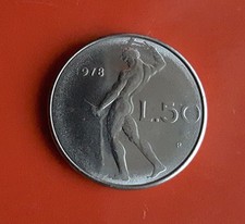 50 LIRE 1978 ERRORE - FRATTURA