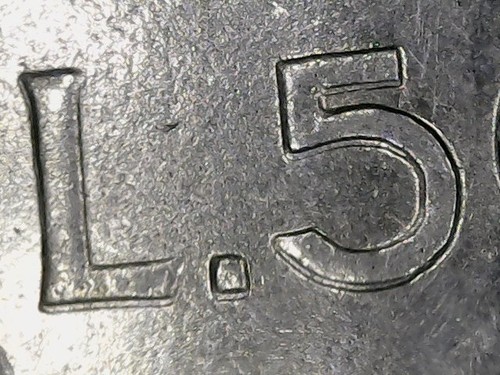 Lire 1975 errore - lire,