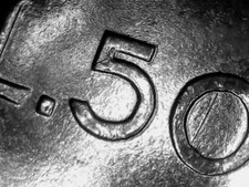 50 LIRE 1973 ERRORE - FRATTURA