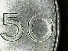 50 LIRE 1989 ERRORE